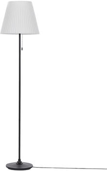Beliani Stehlampe Torysa (148 cm) Schwarz/weiß