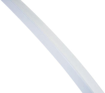 Beliani Stehlampe weiß 188 cm rund Marmorfuß BENUE