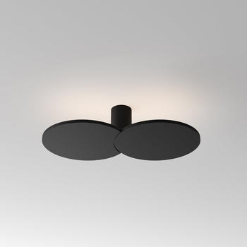 Rotaliana Collide H1 LED Wand- und Deckenleuchte-Schwarz matt-mit LED (2700K)