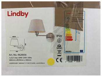 Lindby Wandlampe POLA 1xE27/60W/230V