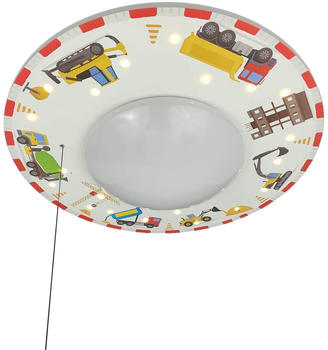 Niermann Baustelle LED Deckenleuchte E27 Multicolor, Bunt
