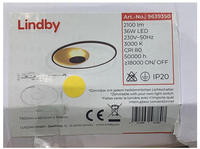 Lindby - Led Deckenleuchte 'feival' Aus Metall Dimmbar F&uuml;r Wohnzimmer & Esszimmer