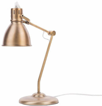 Beliani Tischlampe Monsan Silber