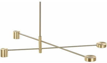 Beliani Pendelleuchte Bandon (2490 lm) Gold
