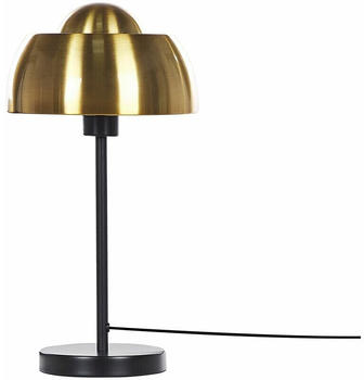 Beliani Tischlampe Senette Gold/Schwarz