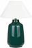 Beliani Tischlampe Tischlampe Keramik Grün 57 cm CARETA Grün/weiß