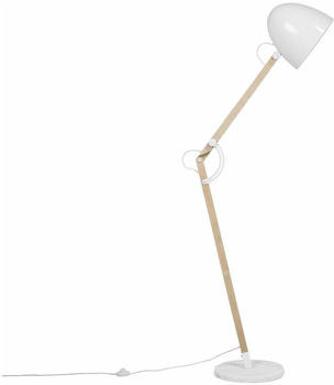 Beliani Stehlampe Hetton (175 cm) weiß