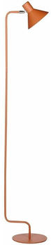 Beliani Stehlampe Metall orange 154 cm Kegelform RIMAVA (154 cm) Orange