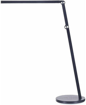 Beliani Tischlampe Schreibtischlampe LED schwarz matt 48 cm verstellbar DORADO Schwarz
