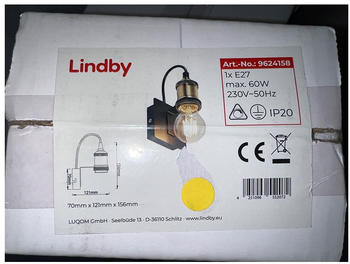 Lindby Wandlampe AURELLA 1xE27/60W/230V