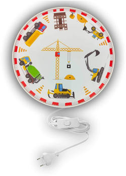 Niermann Baustelle Wandleuchte E14 Multicolor, Bunt