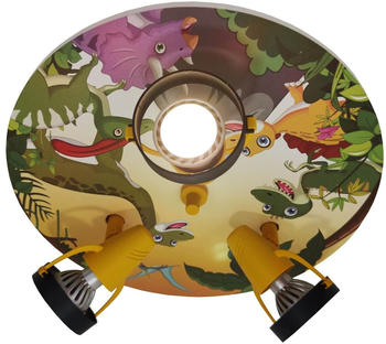 Niermann Dino Deckenleuchte 3fach GU10 Multicolor, Bunt