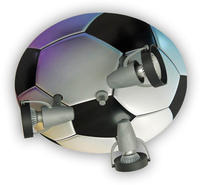niermann Deckenleuchte "Fu&szlig;ball, Kinderlampe" GU10 1 Stk. Strahler, Deckenlampe,