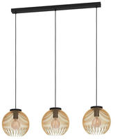 EGLO H&auml;ngeleuchte "VENEZUELA Pendellampe, Esszimmerlampe, Metall, schwarz, gold,
