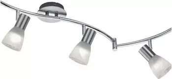 Trio LED Wand-/Deckenleuchte Nickel-Matt/Alabaster E14 6x5W/2820lm (871010607)