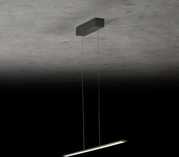 Holtkötter Epsilon RR 830 LED-Pendelleuchte-Platin-mit dim2warm (2200K - 2700K)
