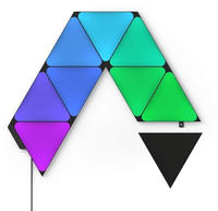 Nanoleaf NL47-0102TW-9PK, Nanoleaf Shapes Triangles Ultra Black Edition Starter...