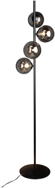 Eco-Light Leuchten Neptun Stehlampe 4-flammig 160cm schwarz