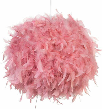 Beliani Pendelleuchte Drava Rosa
