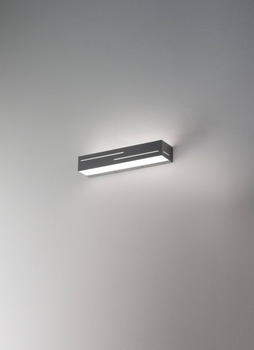 Fabas Luce LED Wandleuchte Banny 50x70mm 18W Warmweiß Anthrazit