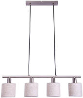 n&auml;ve Pendelleuchte "Maron" E14 1 Stk. H&auml;nge-, Stoffpendelleuchte, L: 71,5cm,...