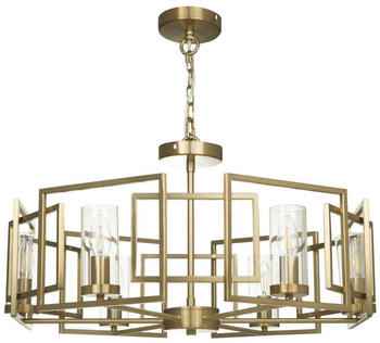 Maytoni Bowi Pendelleuchte, Hängeleuchte 6x E14 Mondänes Design Gold