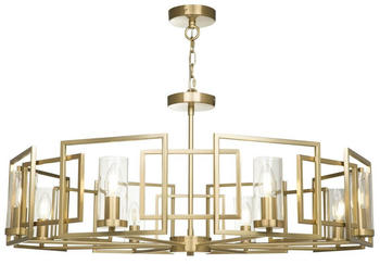 Maytoni Bowi Pendelleuchte, Hängeleuchte 8x E14 Mondänes Design Gold