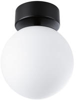 Paulmann LED Deckenleuchte "Selection Bathroom Gove IP44 3000K 9W Satin, Glas/Metall"