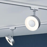 Paulmann 95587, Paulmann Hochvolt-Schienensystem-Leuchte URail 5W LED Chrom...