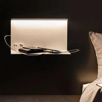 Paulmann LED Wandleuchte "Jarina 4,5W/1,6W USBC 230V 3000K Metall" Warmwei&szlig;