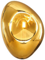Wandleuchte Flurleuchte Wandlampe Schlafzimmerleuchte Metall Glas Schwarz Gold
