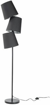 Beliani Stehlampe schwarz 164 cm Kegelform RIO GRANDE