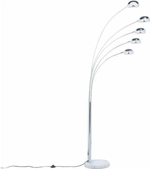 Beliani Stehlampe Flinders (210 cm) Grau
