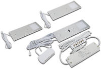 Led Unterbauleuchte Eco-pad F 3er Set Edelstahl