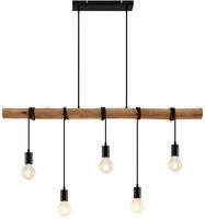 Pendelleuchte 'rom' Aus Holz F&uuml;r Wohnzimmer & Esszimmer Von Lindby