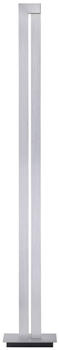 Pure LED-Stehlampe, Fernbedienung, aluminium