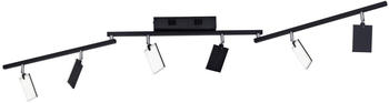 Pure Mira Deckenlampe 6-flammig Remote CCT schwarz