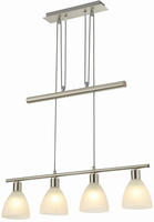 Lampenwelt - Pendelleuchte 'simeon' Aus Glas F&uuml;r Wohnzimmer & Esszimmer Von Lindby