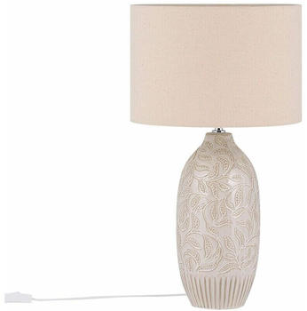 Beliani Tischlampe Salza Beige