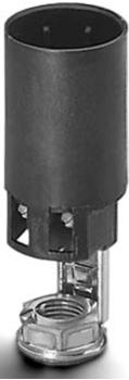 Houben Fassung E14 f.Kerzen sw,85mm,10mm Bohr. 109814