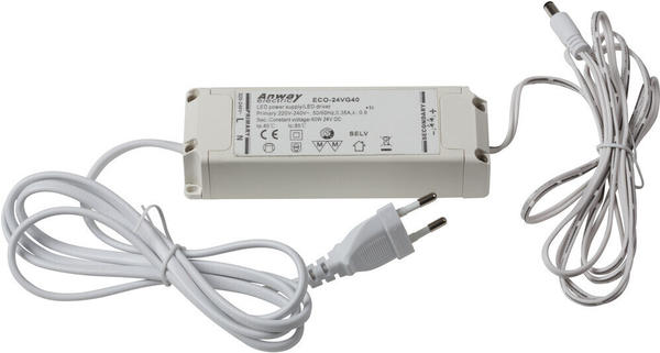 Heitronic LED Vorschaltgerät Mecano 24V 40W weiß