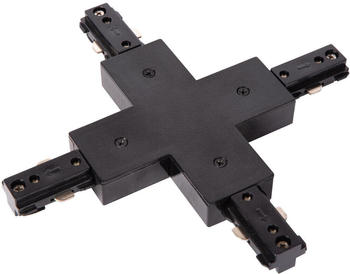 Lucide 1-Phase X-Verbinder Track in Schwarz schwarz