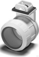 Houben 108974 A++ to A, Fassung, Metall, 10 W, Integriert, grau, 35 x 35 x 25 cm