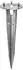 Esylux Befestigung ALVA GROUND SPIKE170