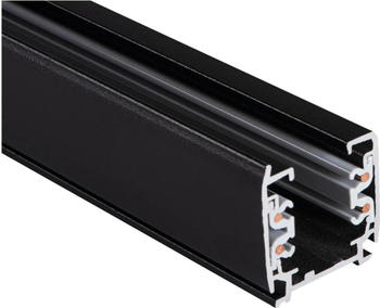 Kanlux 3-Phasen Stromschiene Tear in Schwarz 1000mm schwarz