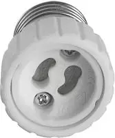 Lampenfassung-adapter E27 Auf Gu10 230 V 60 W - Heitronic