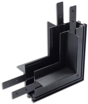 ISOLED Track48 Eckschiene 90° vertikal für Trockenbauschiene schwarz nicht stromführend