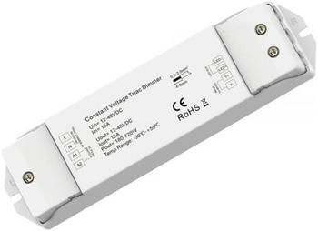 ISOLED Sys-Pro Triac Input PWM Dimmer 1 Kanal, 40-230V, 12-48V DC, 15A, weiß