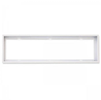 ISOLED 114607 Aufbaurahmen weiß Höhe 5cm für LED Panels 300x1200 Schnellmon