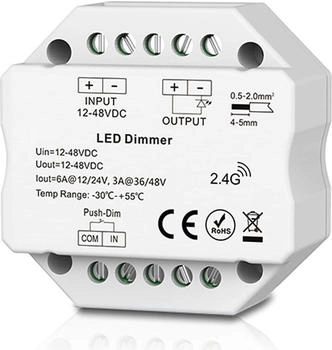 ISOLED Sys-Pro Push-Funk Mesh PWM Dimmer von , 1CH, 12-24V DC
